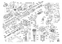 Milwaukee 4000409539 PLH26XE Rotary Hammer Ask Gb1 Spare Parts