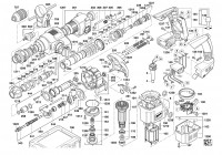 Milwaukee 4000409543 PLH26XE Rotary Hammer Ask In2 Spare Parts