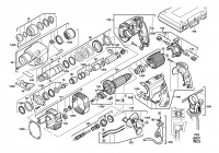 Milwaukee 4000410436 PFH24E Rotary Hammer K Gb1 Spare Parts