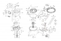 Milwaukee 4000410546 AS300ELCP Wet-Dry Cleaner Ch Spare Parts