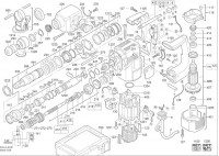 Milwaukee 4000415190 PLH30E Rotary Hammer K In2 Spare Parts