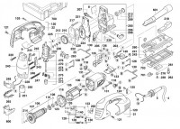 Milwaukee 4000415256 JSPE135TX 240V Pendulum Jigsaw Gb2 Spare Parts