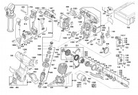 Milwaukee 4000415263 T-TEC 201 T-Tec201 Percussion Drill In2 Spare Parts