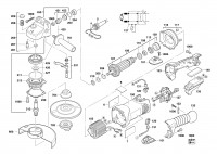 Milwaukee 4000415309 AG16-150QXC Angle Grinder Spare Parts