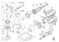 Milwaukee 4000415481 HD28AG115-32C Angle Grinder  Liion Spare Parts