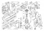 Milwaukee 4000415756 PLH20 2-Mode Sds Plus Rotary Hammer Gb2 Spare Parts