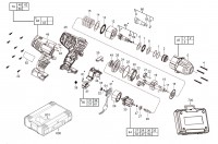 Milwaukee 4000416186 HD18 HIW-32C Cordless Screwdriver Spare Parts