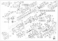 Milwaukee 4000417143 K950K Combi Hammer Aus Spare Parts