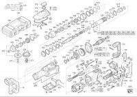 Milwaukee 4000417173 K900S Chipping Hammer Spare Parts