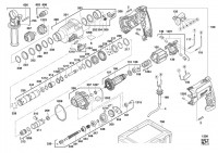 Milwaukee 4000417426 PH26X Rotary Hammer Ask 240V Aus Spare Parts