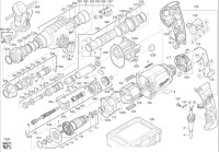 Milwaukee 4000417436 PH28X Combi Hammer Aus Spare Parts