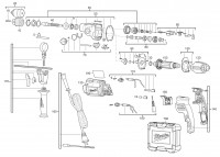 Milwaukee 4000419571 PD2E22R Percussion Drill In2 Spare Parts