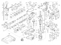 Milwaukee 4000426015 K545S Combi Hammer In2 Spare Parts