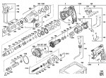 Milwaukee 4000428231 PFH26 Rotary Hammer In2 Spare Parts