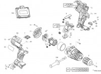 Milwaukee 4000431528 HD18DD-32C Cordless Drill Screwdriver Spare Parts