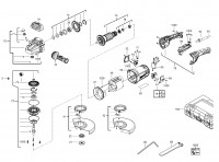 Milwaukee 4000431821 AGV22-180E Angle Grinder In2 Spare Parts