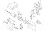 Milwaukee 4000431912 PLD14.4X Bbrcask Cordless Drill Screwdriver Spare Parts