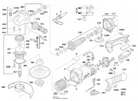 Milwaukee 4000432251 AGV17-150XC Dms Angle Grinder In2 Spare Parts