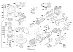 Milwaukee 4000432271 AGV17-180XC Dms Angle Grinder In2 Spare Parts