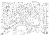 Milwaukee 4000432307 PLH32XE 110V Combi Hammer Gb1 Spare Parts