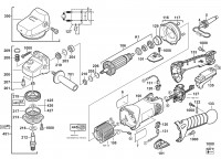 Milwaukee 4000432493 AP12E GB Ap12E 230V Angle Polisher Gb2 Spare Parts