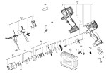 Milwaukee 4000433135 M18CIW12-0 M18 Fuel Combi Wrench 1/2 Spare Parts