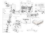 Milwaukee 4000441503 HD18AG-32C Cordless Angle Grinder Spare Parts