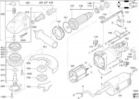 Milwaukee 4000442931 AG8-125 Dms Angle Grinder In2 Spare Parts