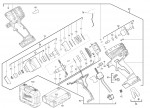 Milwaukee 4000447062 M18CID-0 M18 Fuel Comp I/Driver Xxx Spare Parts