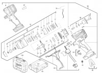 Milwaukee 4000447062 M18CID-0 M18 Fuel Comp I/Driver Xxx Spare Parts