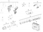 Milwaukee 4000447179 M12BIW12-202C IN2 M12Biw12-202C Bty.Impact Wrench In2 Spare Parts