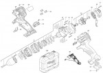 Milwaukee 4000447211 C14DD-22C IN2 C14Dd-22C Batt. Screwdriver 1.5Ah In2 Spare Parts