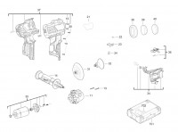 Milwaukee 4000447793 M12BPS-0 Polisher Xxx Spare Parts