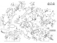 Milwaukee 4000448337 MS216SB 110V Sliding Mitre Saw 216Mm Gb1 Spare Parts