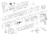 Milwaukee 4000448965 PH27X 110V Combi Hammer Gb1 Spare Parts