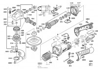 Milwaukee 4000449851 AGV17-125XC Angle Grinder In2 Spare Parts