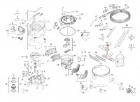 Milwaukee 4000452228 AS300EMAC 30L M GB1 Dust Extractor Spare Parts