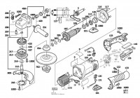 Milwaukee 4000455368 AG16-125XC Dms Angle Grinder In2 Spare Parts