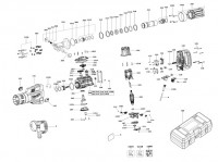 Milwaukee 4000455920 K1530H IN2 K1530H 16Kg Breaker In2 Spare Parts