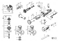 Milwaukee 4000456550 AGV10-125EK GB1 Angle Grinder Gb1 Spare Parts