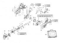 Milwaukee 4000456787 C12HZ-0 M12 Compact Hackzall Recip Saw Spare Parts
