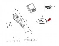 Milwaukee 4000456838 M12ICAV3-201C Cordless Inspection Camera In2 Spare Parts