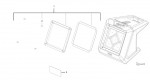 Milwaukee 4000456888 M12AL-0 Area Light Spare Parts