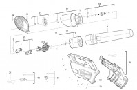 Milwaukee 4000458190 M18CBL-0 Fuel Blower Spare Parts