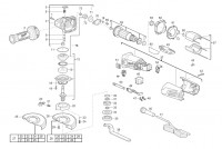 Milwaukee 4000458248 AGV15-150XC DMS Angle Grinder In2 Spare Parts