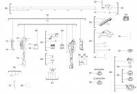 Milwaukee 4000458572 M18CLT-0 Fuel Line Trimmer Spare Parts