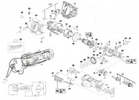 Milwaukee 4000458755 SSD1100X Reciprocating Saw Spare Parts