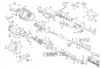 Milwaukee 4000458762 SSPE1300SX 240V Reciprocating Saw In2 Spare Parts