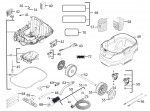 Milwaukee 4000458785 AS-30 LAC L CLASS Ac 30L L Wet-Dry Vacuum Cleaner Extractor Spare Parts