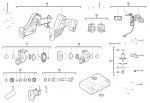 Milwaukee 4000460670 M18FHZ-0 M18 Fuel Hackzall  Recip Saw Spare Parts